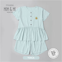 Mooi Piyama Wanita Peplum Set Bamboo Viscose