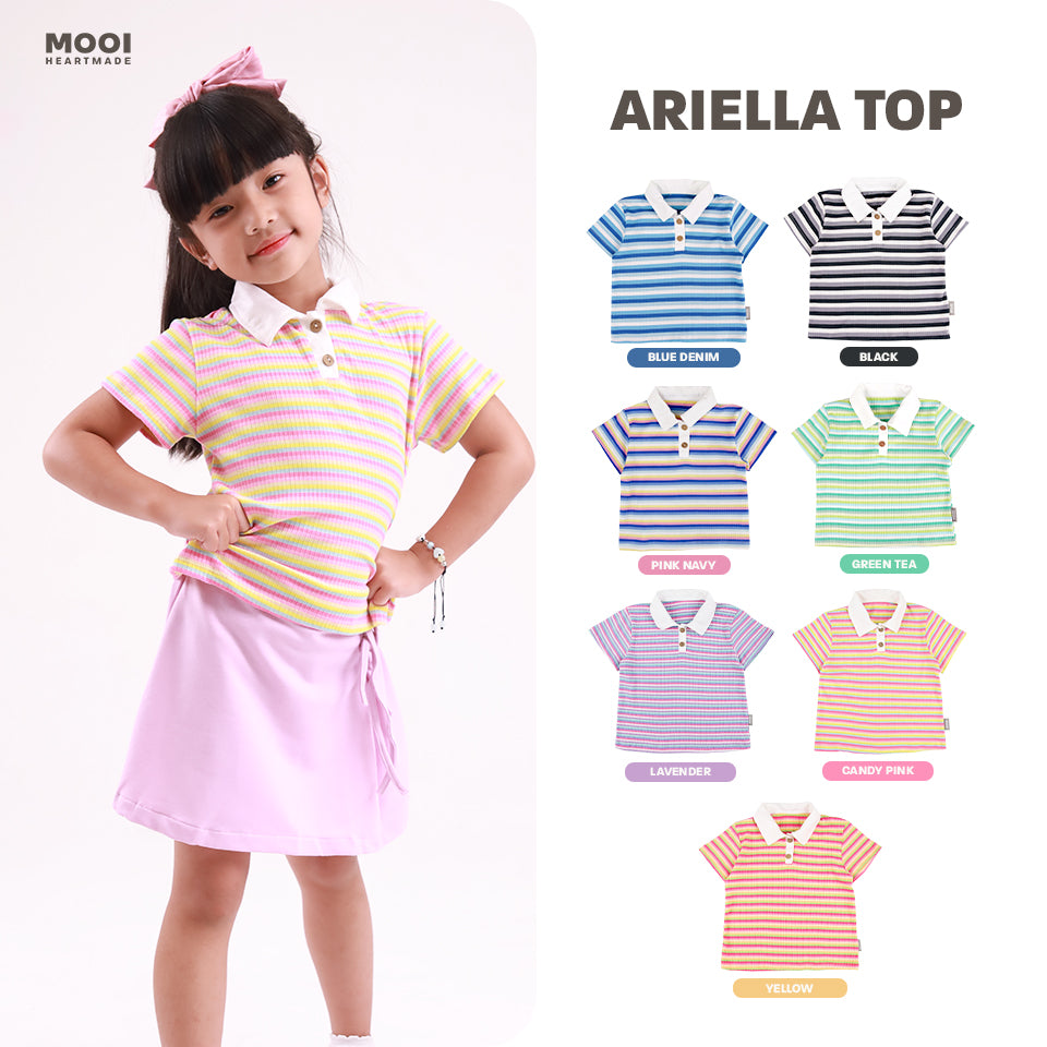 Mooi Atasan Anak Perempuan Ariella Top