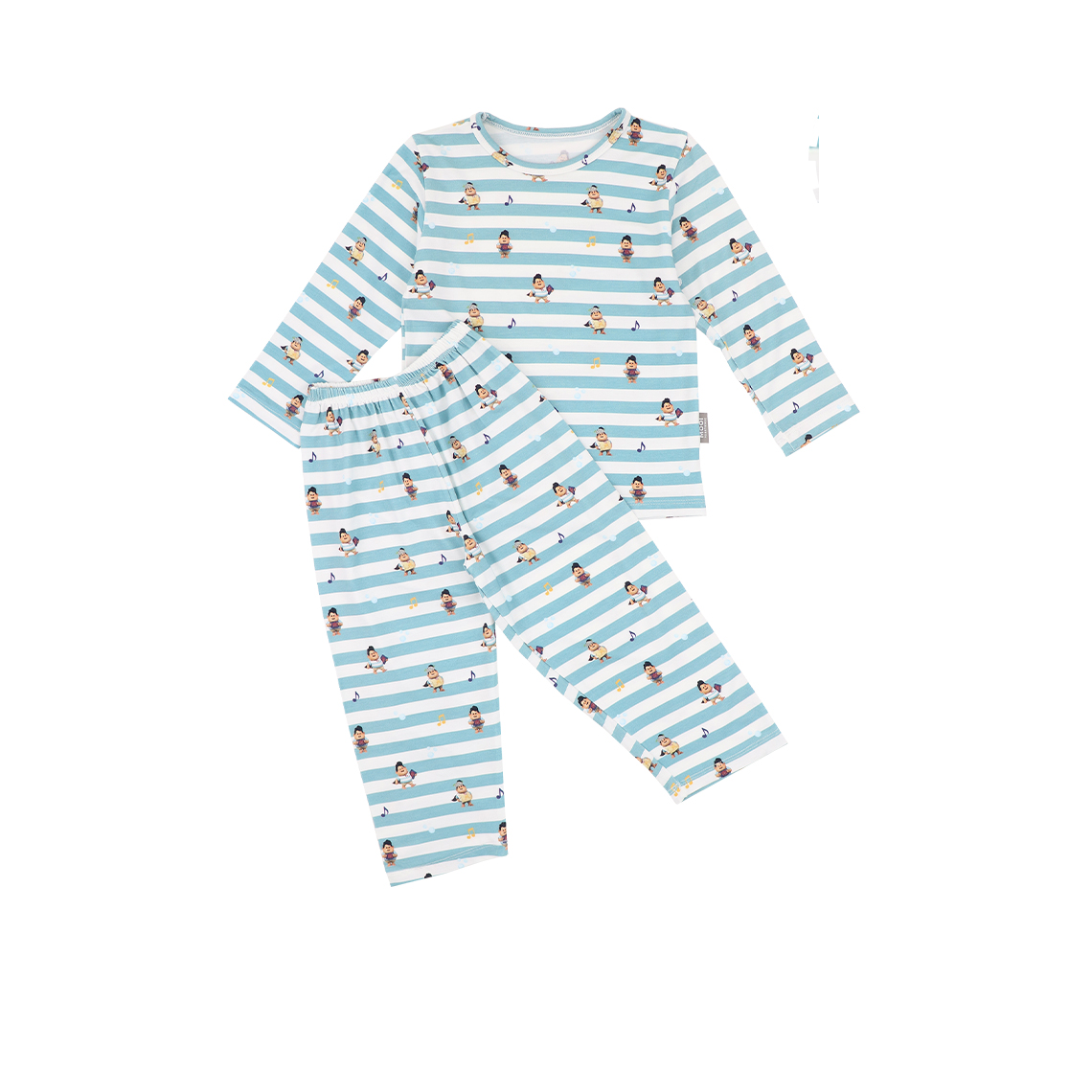 Mooi x Jumbo Setelan Anak Unisex Tencel Long Pajamas Kids