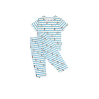 Mooi x Jumbo Setelan Anak Unisex Tencel Short Pajamas Kids