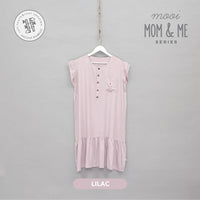 Mooi Daster Wanita Kika Ruffle Dress (MOM)