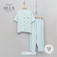 Mooi Piyama Wanita Basic Long Set Bamboo Viscose