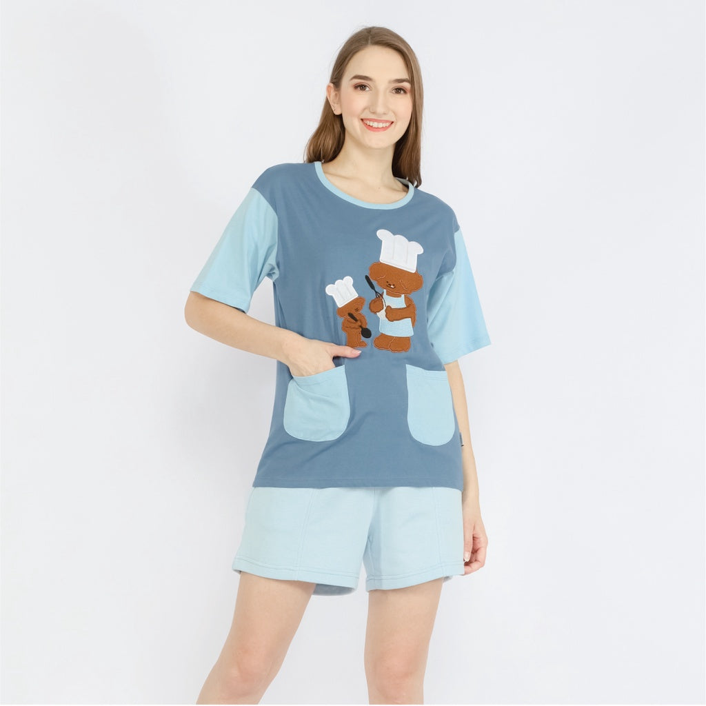 Mooi x Kellysco Twin Pocket Tee Dewasa (MOM)