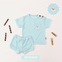 Mooi Setelan Anak Unisex Niki Rib Set