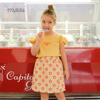 Mooi Setelan Anak Perempuan Alena Skort Set