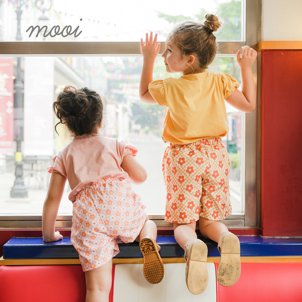 Mooi Setelan Anak Perempuan Alena Skort Set
