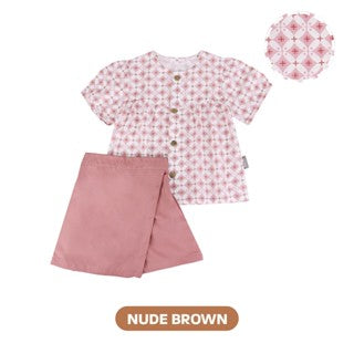 Mooi Setelan Batik Anak Perempuan Nesha Batik Set