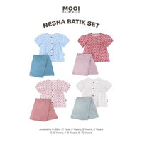 Mooi Setelan Batik Anak Perempuan Nesha Batik Set