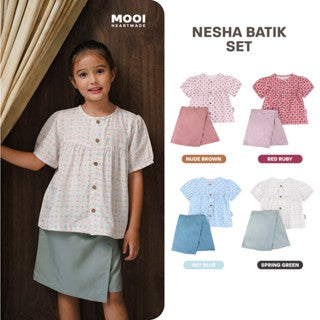 Mooi Setelan Batik Anak Perempuan Nesha Batik Set