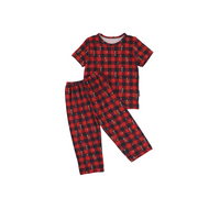 Mooi x Jumbo Setelan Anak Unisex Tencel Short Pajamas Kids