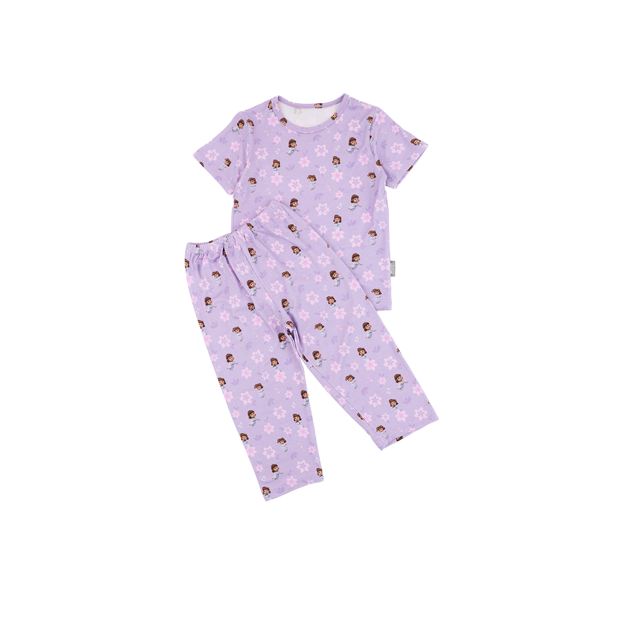 Mooi x Jumbo Setelan Anak Unisex Tencel Short Pajamas Kids