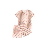 Mooi x Jumbo Piyama Dewasa Setelan Tencel Short Pajamas Adult