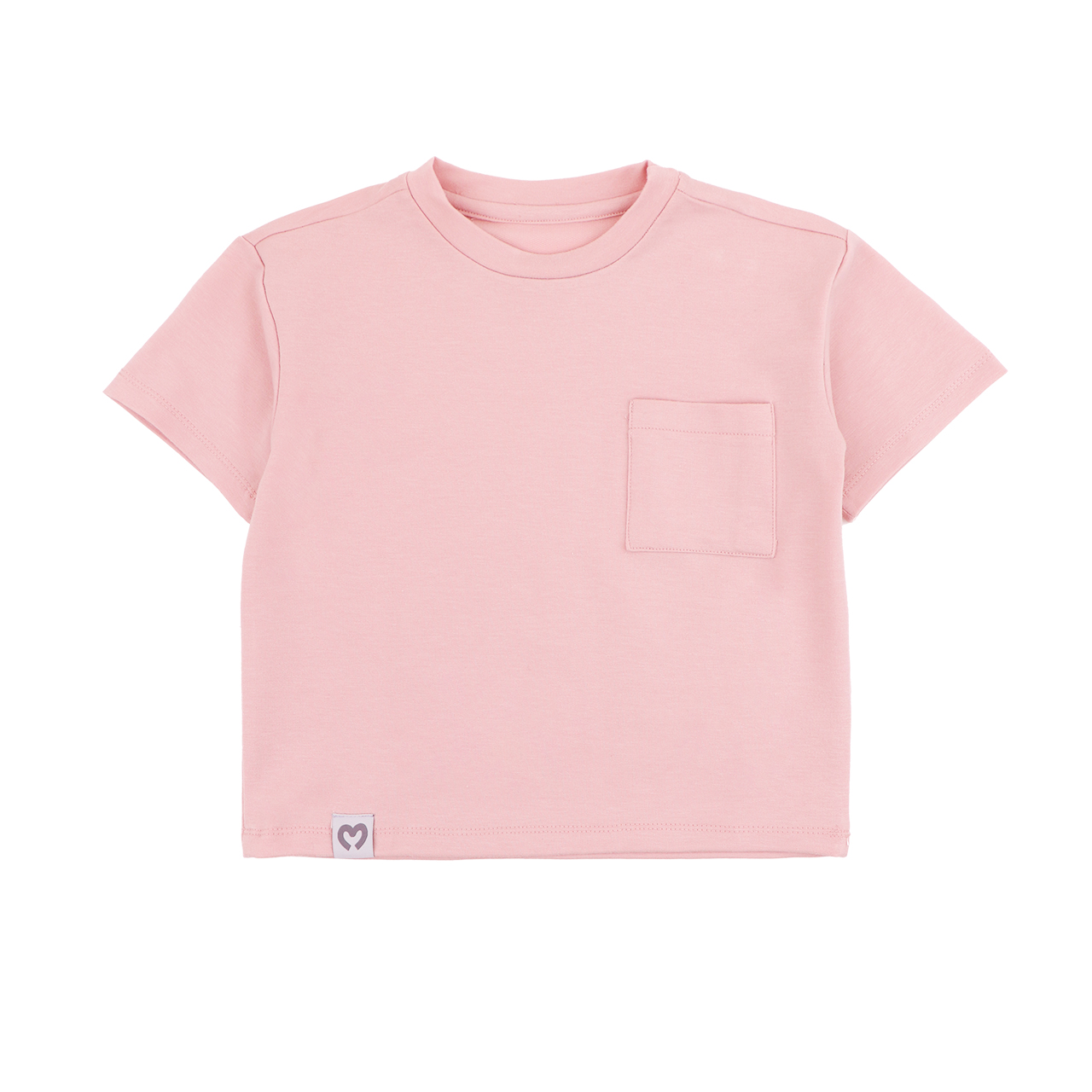 Mooi Kaos Anak Pocket Unisex Comfy Oversized T-Shirt Pocket Kids