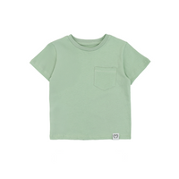Mooi Kaos Anak Pocket Unisex Comfy T-Shirt Pocket Kids