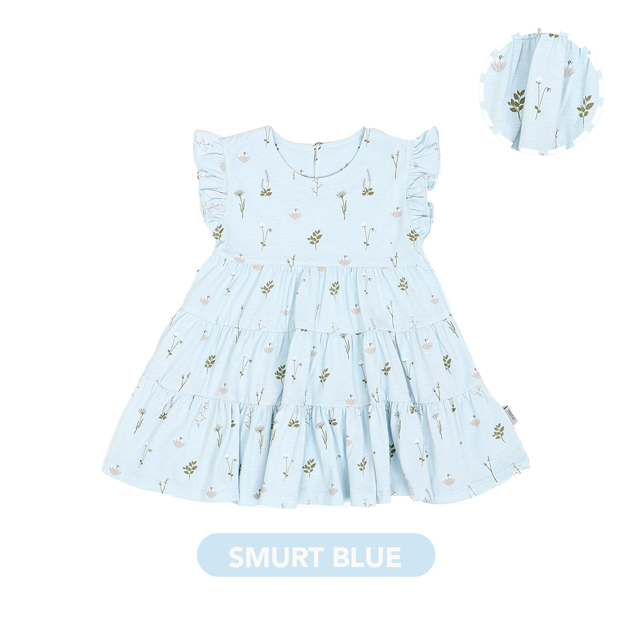 Mooi Dress Anak Perempuan Emily Ruffle Dress
