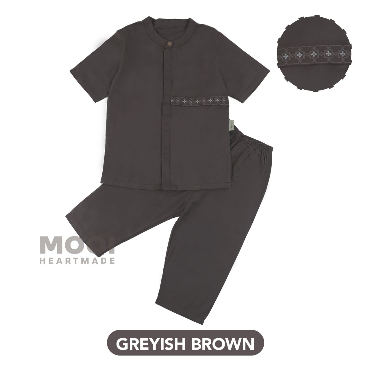 Mooi Taha Koko Set Setelan Koko Anak Raya Collection