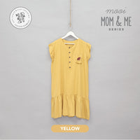 Mooi Daster Wanita Kika Ruffle Dress (MOM)