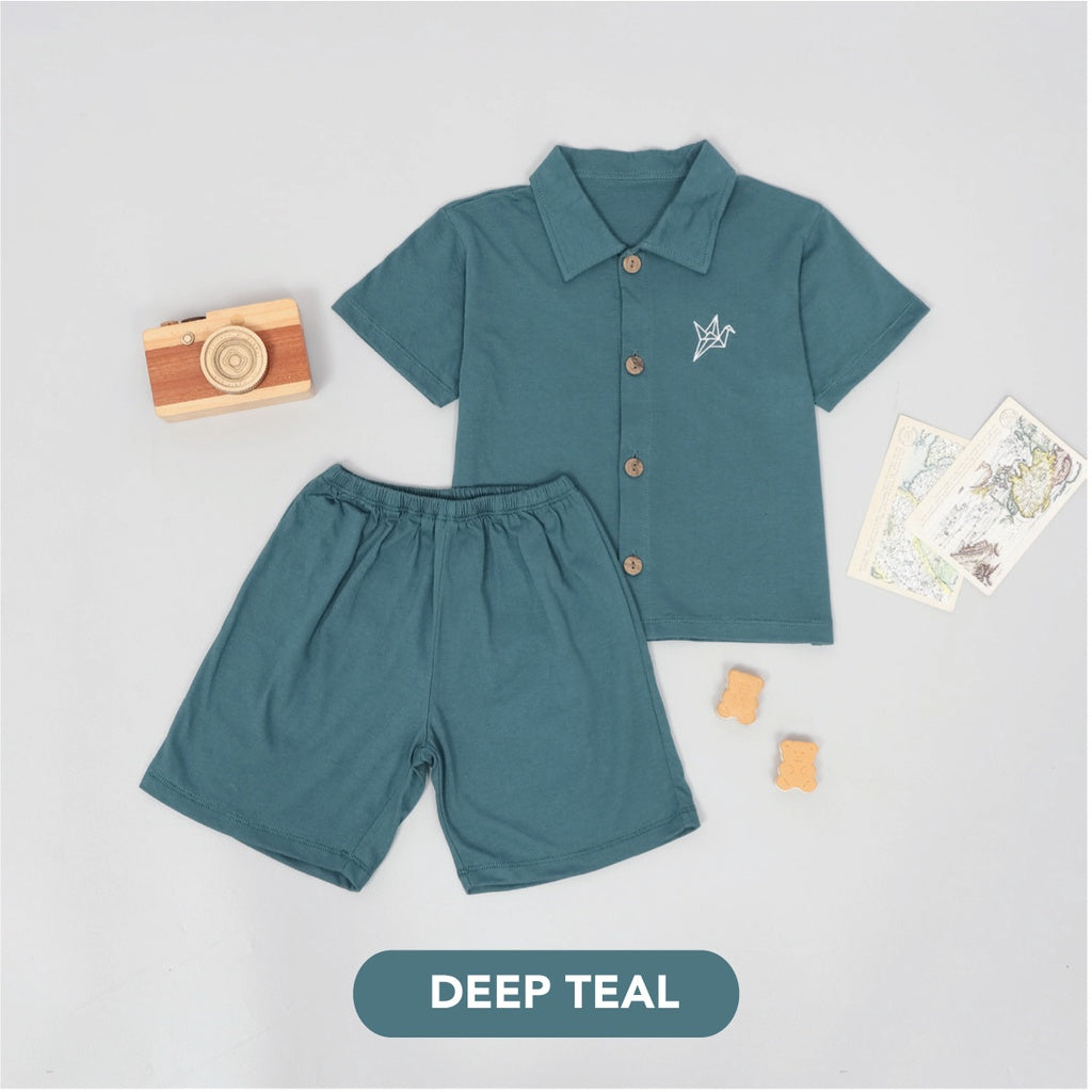 Mooi Setelan Anak Laki-laki Leon Set