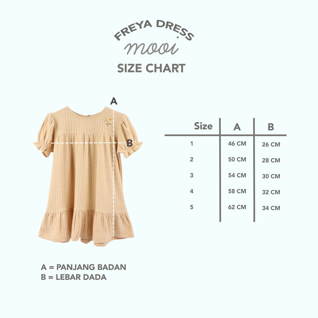 Mooi Dress Anak Perempuan Freya Dress