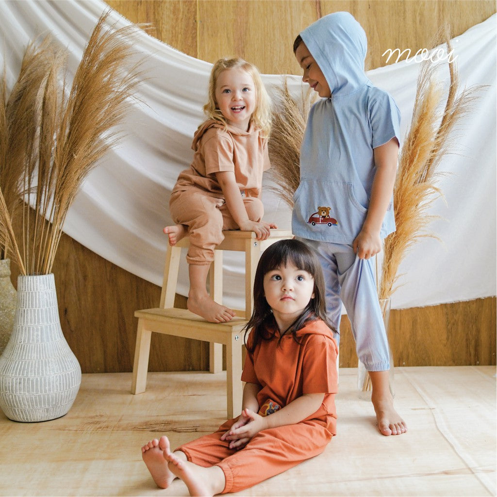 Mooi Setelan Anak Hoodie Unisex Hoodie Set