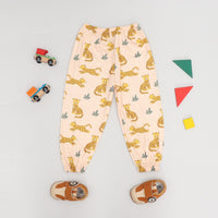 Mooi Printed Jogger Pants Celana Jogger Anak (LEOPARD)