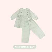 Mooi Setelan Anak Perempuan Syifa Tunik Set