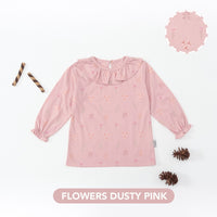 Mooi Atasan Anak Perempuan Erica Ruffle Blouse