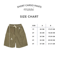 Mooi Celana Pendek Cargo Anak Short Cargo Pants