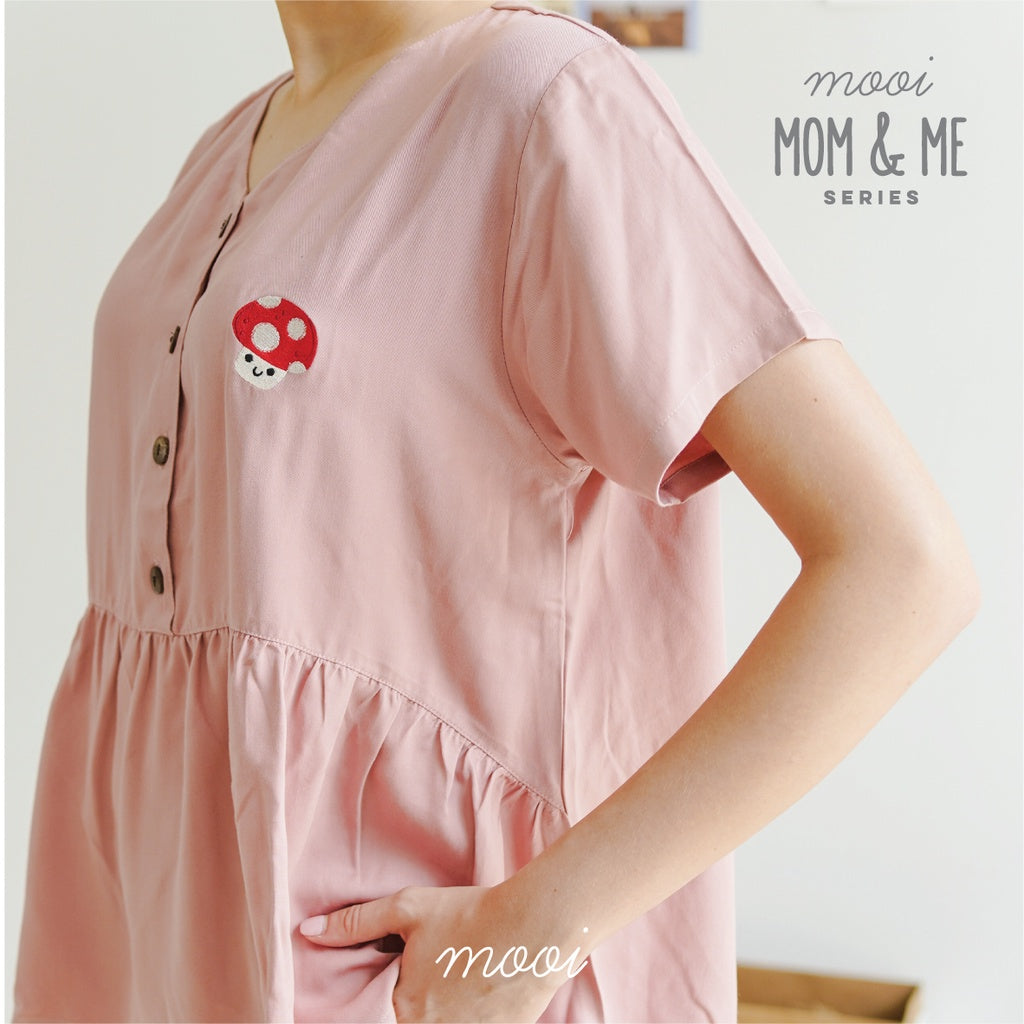 Mooi Piyama Wanita Peplum Set Bamboo Viscose