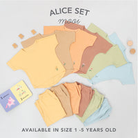 Mooi Setelan Anak Perempuan Kulot Alice Set