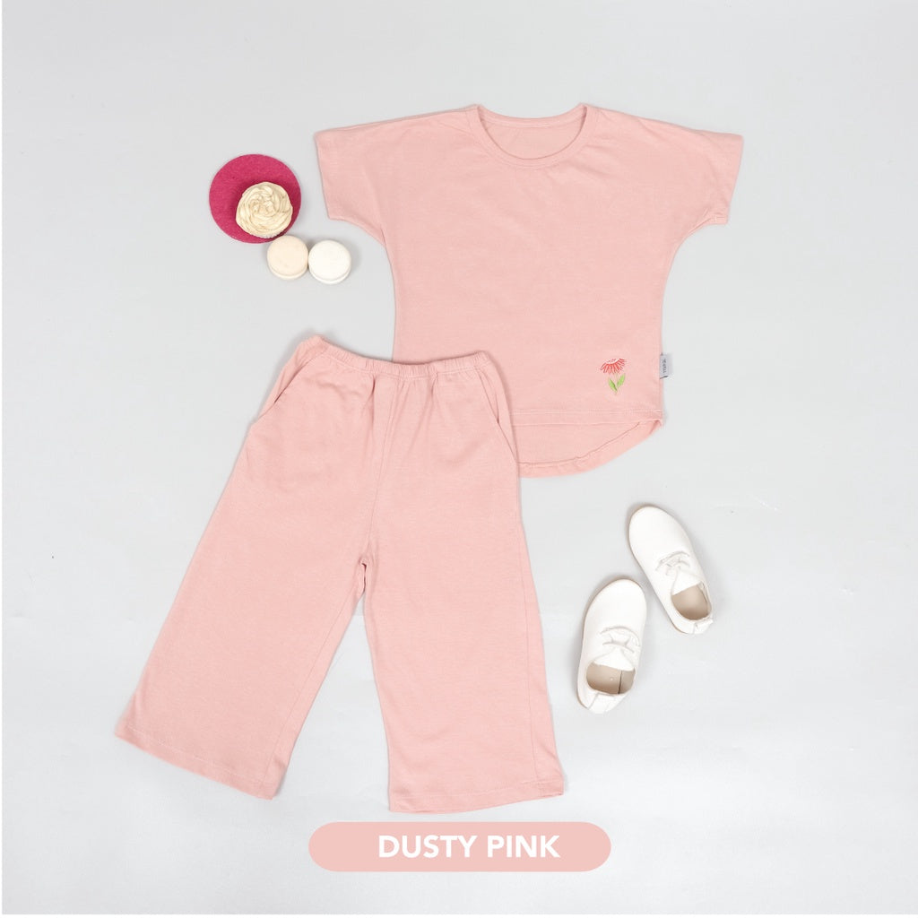 Mooi Setelan Anak Perempuan Kulot Alice Set V.1