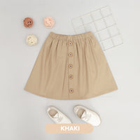 Mooi Rok Anak Perempuan Mikka Button Skirt
