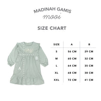 Mooi Dress Anak Gamis Anak Perempuan Madinah Gamis