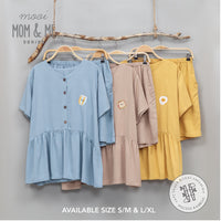 Mooi Piyama Wanita Peplum Set Bamboo Viscose
