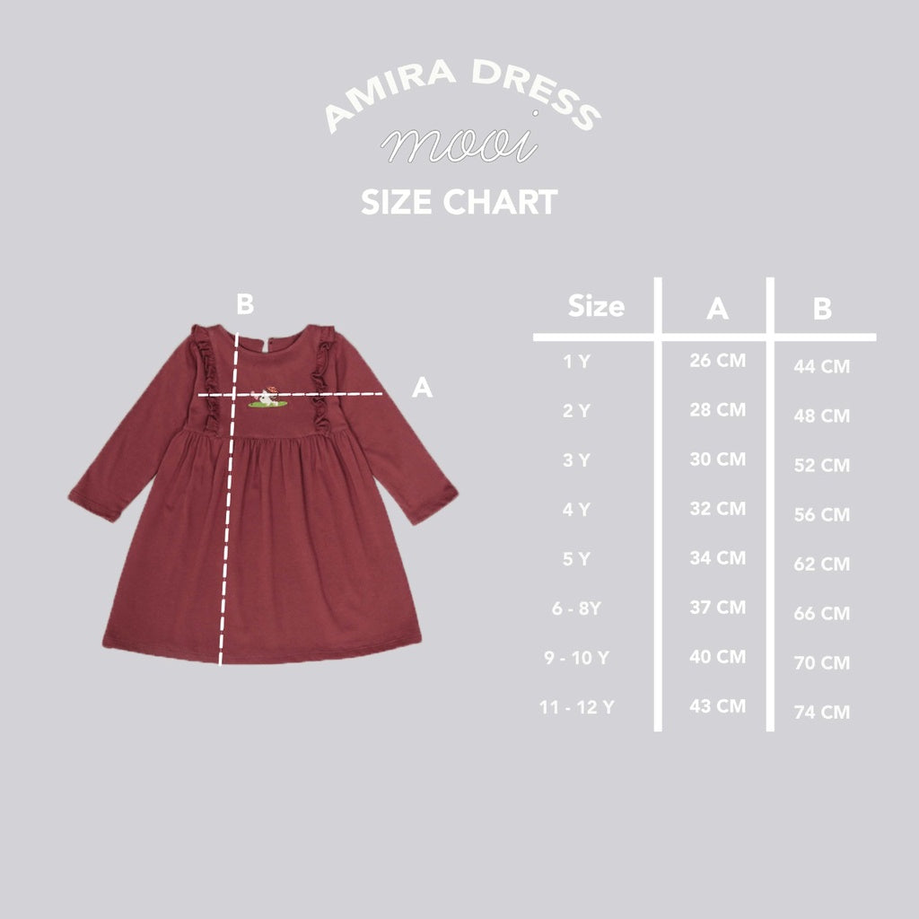 Mooi Dress Anak Perempuan Amira Dress