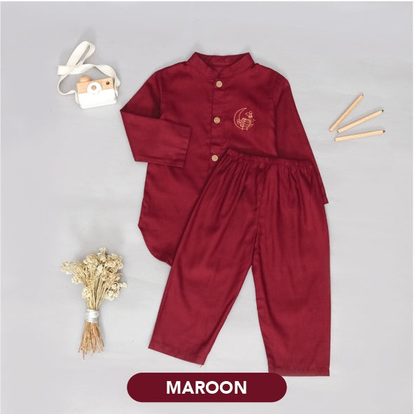 Mooi Rafa Koko Set Setelan Koko Anak Baju Koko Anak