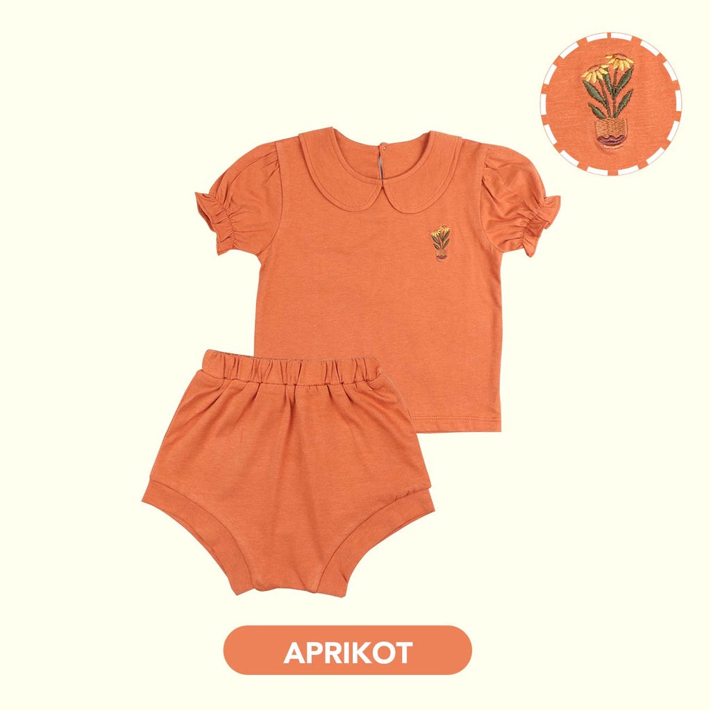 Mooi Setelan Pendek Bayi Joice Set