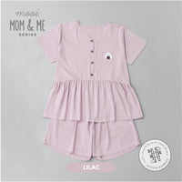 Mooi Piyama Wanita Peplum Set Bamboo Viscose