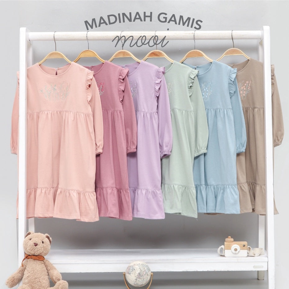 Mooi Dress Anak Gamis Anak Perempuan Madinah Gamis