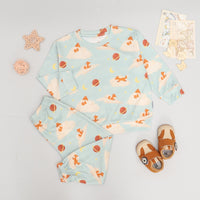 Mooi Printed Jogger Pants Celana Jogger Anak (SKY FOX)