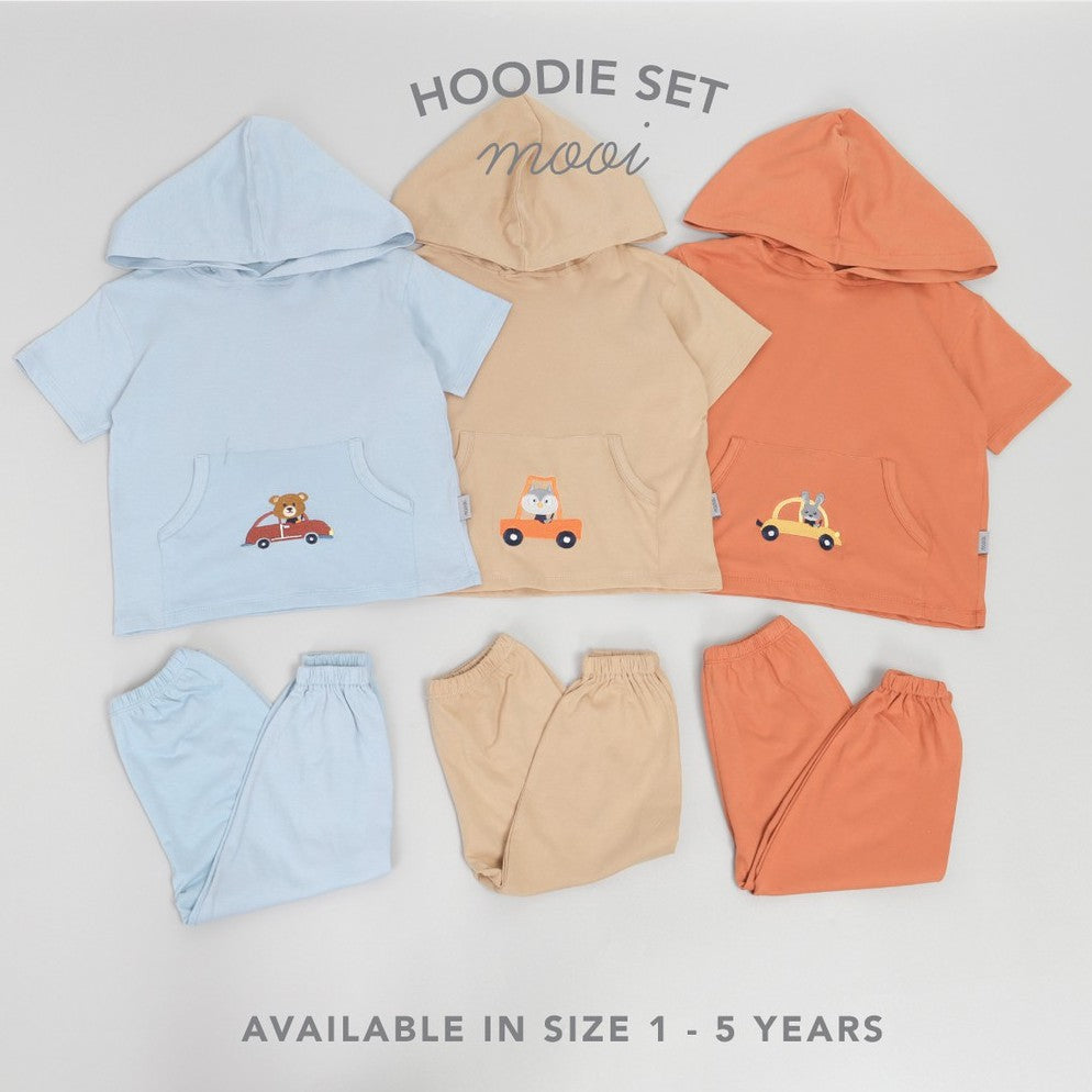 Mooi Setelan Anak Hoodie Unisex Hoodie Set