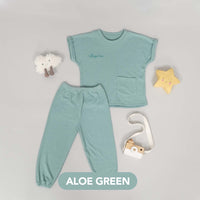 Mooi Setelan Anak Unisex Sheo Rib Set