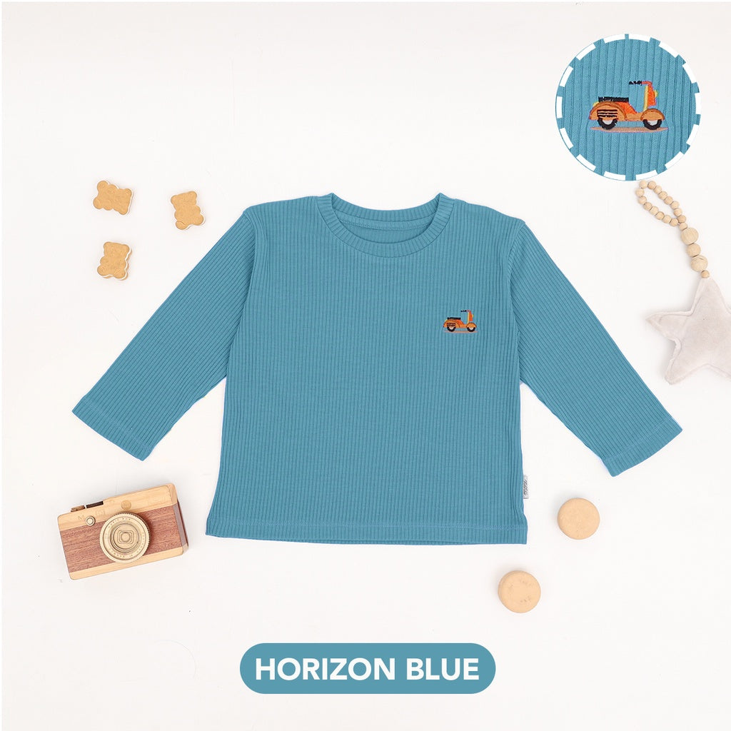 Mooi Sweater Anak Unisex Sweatshirt Rib