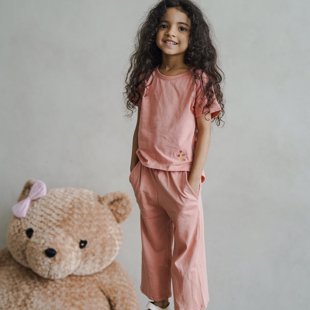 Mooi Setelan Anak Perempuan Kulot Alice Set V.1