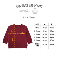 Mooi x Kellysco Sweater Anak (KIDS)