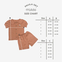 Mooi Setelan Anak Perempuan Paula Set