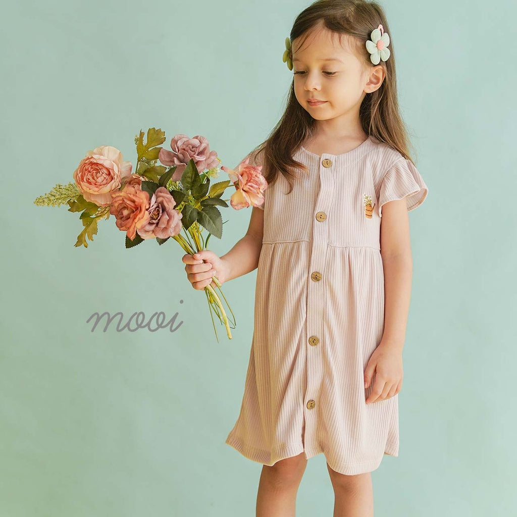 Mooi Dress Anak Perempuan Yuna Rib Dress