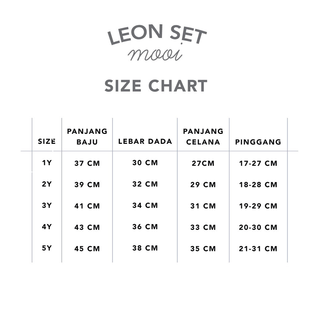 Mooi Setelan Anak Laki-laki Leon Set