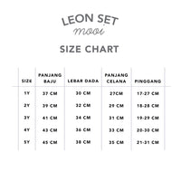 Mooi Setelan Anak Laki-laki Leon Set