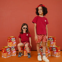 Mooi x Khong Guan Setelan Anak Pocket Tee Set